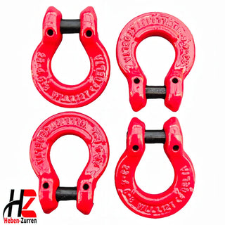 Schäkel hochfest – Omegaschäkel,  GK8 für sichere Ladungssicherung