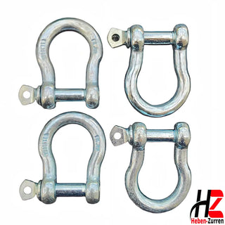 Schäkel-Set  handelsübliche Schäkel 