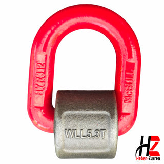 Anschlagpunkt schweißbar GK8 Güteklasse 8 – Hochfeste Zurrpunkte nach DIN EN 1677-1 zum Anschweißen