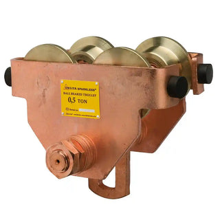 Laufkatze mit Handfahrwerk – professionelle Hebetechnik für Stahlträger funkenfrei