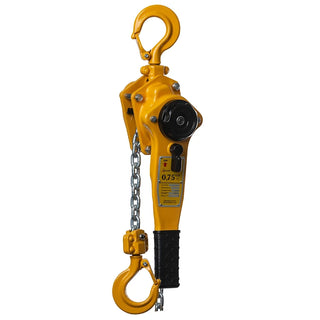 DELTA YELLOW Hebelzug 0,75 Tonnen mit 1,5 Meter Hubhöhe für flexible Lastenhandhabung