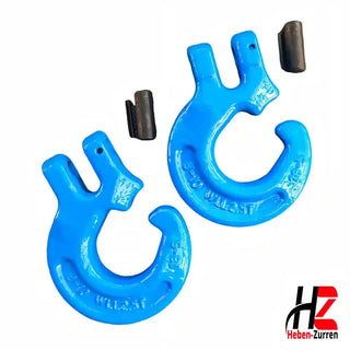 Forsthaken GK10 mit Gabelkopf– Hochfeste Hakenserie für Holzrückung nach EN 818-2