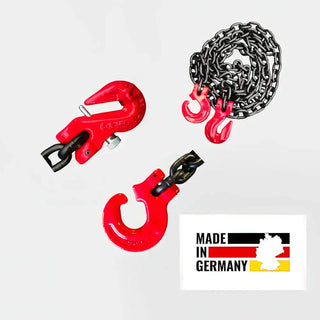 Forstkette 6-13mm GK8 Rückekette – Professionelle Holzrückung mit 2200kg-10000kg Tragkraft