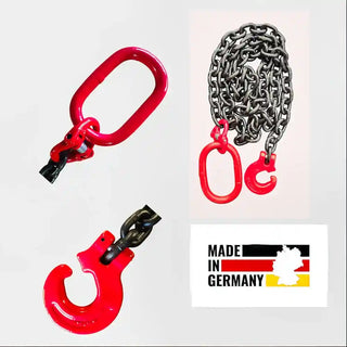 Forstkette 6-13mm GK8 Rückekette – Professionelle Holzrückung mit 2200kg-10000kg Tragkraft