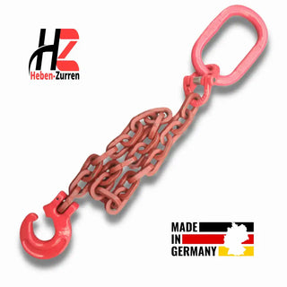 Forstkette 8mm GK8 Rückekette – Professionelle Holzrückung mit 4000kg Tragkraft vierkant