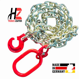 Forstkette 6-13mm GK8 Rückekette – Professionelle Holzrückung mit 2200kg-10000kg Tragkraft verzinkt