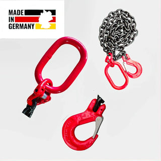Forstkette 6-8mm GK8 Rückekette – Professionelle Holzrückung mit 2200kg-4000kg Zugkraft