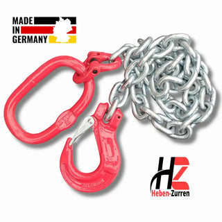 Forstkette 6-8mm GK8 Rückekette – Professionelle Holzrückung mit 2200kg-4000kg Zugkraft verzinkt