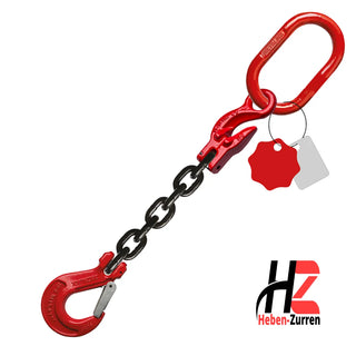 1-Strang Anschlagkette mit Verkürzungshaken Gk8