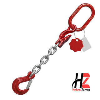 1-Strang Anschlagkette mit Verkürzungshaken Gk8