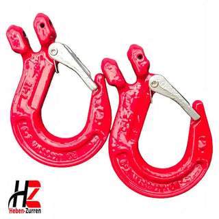 Lasthaken GK8 mit Gabelkopf – Hochfeste Haken nach EN 1677-1 für Anschlagketten und Hebetechnik