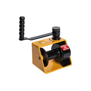 Schneckenwinde HW mit Schneckengetriebe und mechanischer Bremse – 
Sichere Hub- und Zugarbeiten