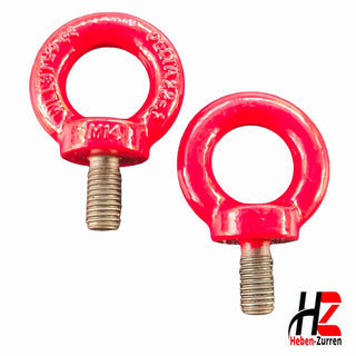 Ringschraube hochfest GK8 – 360° drehbar nach EN 1677-1 für Hebetechnik und Ladungssicherung