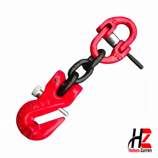 Verkürzungsset GK8 mit Haken und Verbindungsglied nach EN 1677-1 für Kettengehänge und Forstketten