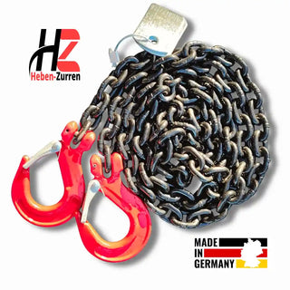 Zurrkette Hakenkette GK8 schwarz lackiert