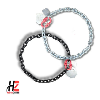 Kranzkette / Endloskette Güteklasse 8 – Geprüft nach EN 818-4 schwarz oder verzinkt